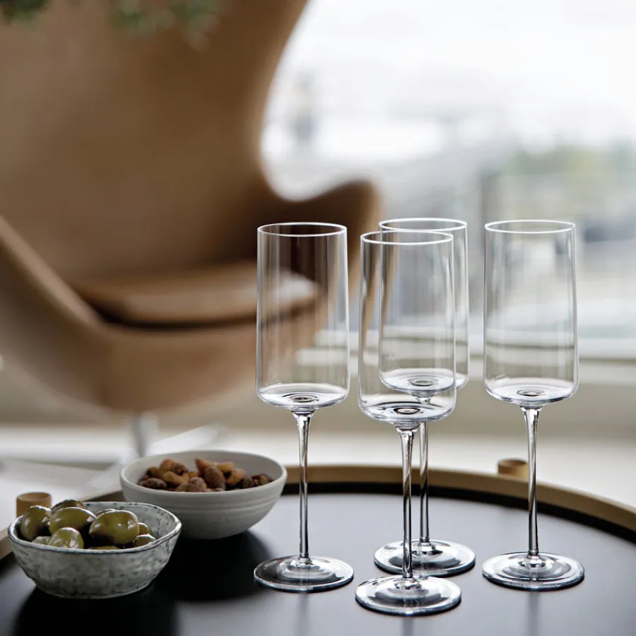 HADELAND GLASSVERK AS Champagneglass-AMALFI CHAMPAGNEGLASS 31 CL 2 PK.