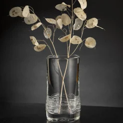 HADELAND GLASSVERK AS Vaser|Kunstglass-ARCTIC VASE 22,6 CM Klar