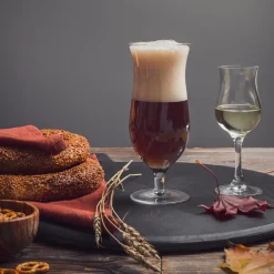 HADELAND GLASSVERK AS Drammeglass|Ølglass-AUGUSTIN DRAM 14 CL 6 STK Klar