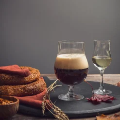 HADELAND GLASSVERK AS Drammeglass|Ølglass-AUGUSTIN DRAM 14 CL 6 STK Klar
