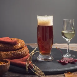 HADELAND GLASSVERK AS Drammeglass|Ølglass-AUGUSTIN DRAM 14 CL 6 STK Klar