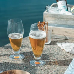HADELAND GLASSVERK AS Ølglass-AUGUSTIN HVETE 53 CL 6 STK Klar
