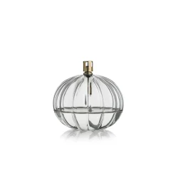 HADELAND GLASSVERK Oljelamper-AURORA OLJELAMPE OPTIKK RUND 11 CM KLAR