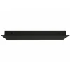 HADELAND GLASSVERK AS Taklamper|Baldakiner-BALDAKIN SORT REKTANGULÆR 500X200MM 5-HULL