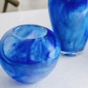 HADELAND GLASSVERK AS Dekorfat Og -Boller|Kunstglass-BLUE OCEAN BOLLE 16 CM BLÅ