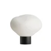 HADELAND GLASSVERK Bordlamper|Bordlamper-CRYSTAL STONE BORDLAMPE MATT HVIT