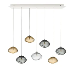 HADELAND GLASSVERK AS Taklamper|Crystal Stone-CRYSTAL STONE TERRA MINI 7 STK