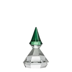 HADELAND GLASSVERK AS Julepynt-DIAMANTNISSE GRØNN LUE 9 CM Grønn