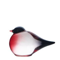 HADELAND GLASSVERK AS Glassfigurer-DOMPAP GLASSFIGUR 11 CM Rød