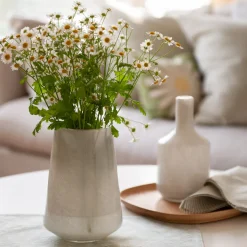 HADELAND GLASSVERK AS Vaser-DUGG VASE 20 CM GRÅ