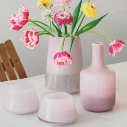 HADELAND GLASSVERK AS Vaser-DUGG VASE 20 CM ROSA