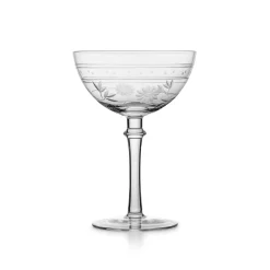 HADELAND GLASSVERK Champagneglass-ELIZABETH CHAMPAGNESKÅL BLOMSTERSLIP 25CL 2PK