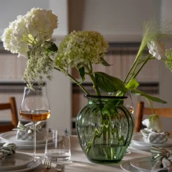 HADELAND GLASSVERK AS Vaser-EMILY VASE 26,5 CM GRØNN OPTIKK