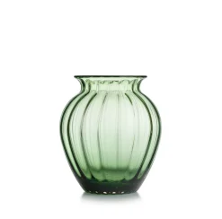 HADELAND GLASSVERK AS Vaser-EMILY VASE 23 CM GRØNN OPTIKK