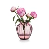HADELAND GLASSVERK AS Vaser-EMILY VASE 23 CM ROSA OPTIKK