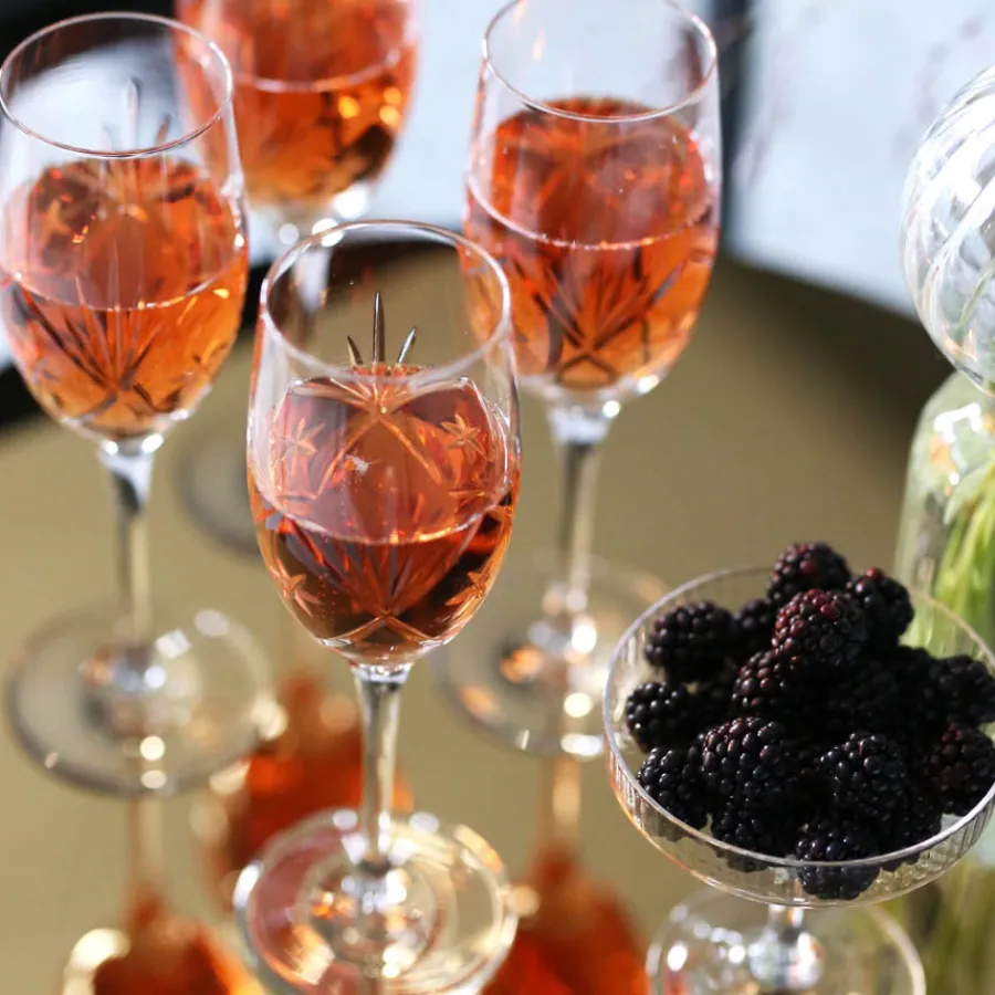 HADELAND GLASSVERK AS Champagneglass-FINN CHAMPAGNEGLASS 24 CL Klar