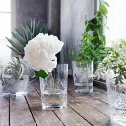 HADELAND GLASSVERK AS Vaser-FINN VASE 23 CM Klar