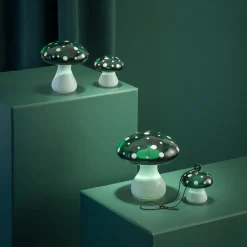 HADELAND GLASSVERK AS Julepynt-FLUESOPP GRØNN 6,2 CM Grønn