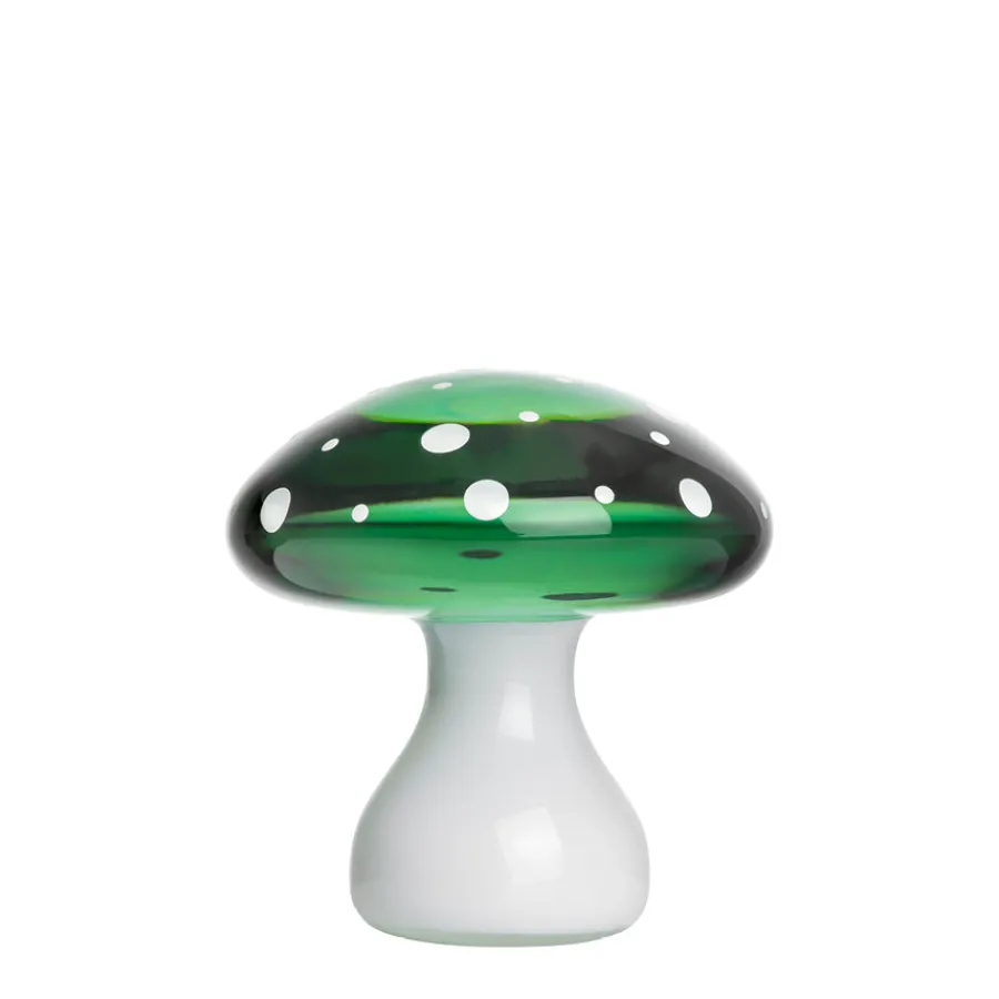 HADELAND GLASSVERK AS Julepynt-FLUESOPP GRØNN 7,2 CM Grønn