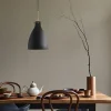 HADELAND GLASSVERK Taklamper|Forma-FORMA TAKLAMPE FRØYA SVART MATT