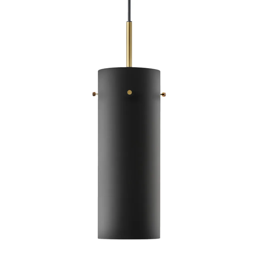 HADELAND GLASSVERK Taklamper|Forma-FORMA TAKLAMPE LOKE SVART MATT