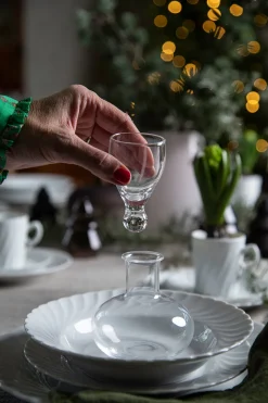 HADELAND GLASSVERK AS Dekanter Og Karafler-GILDE DRAMMEKARAFFEL MED GLASS 4PK Klar