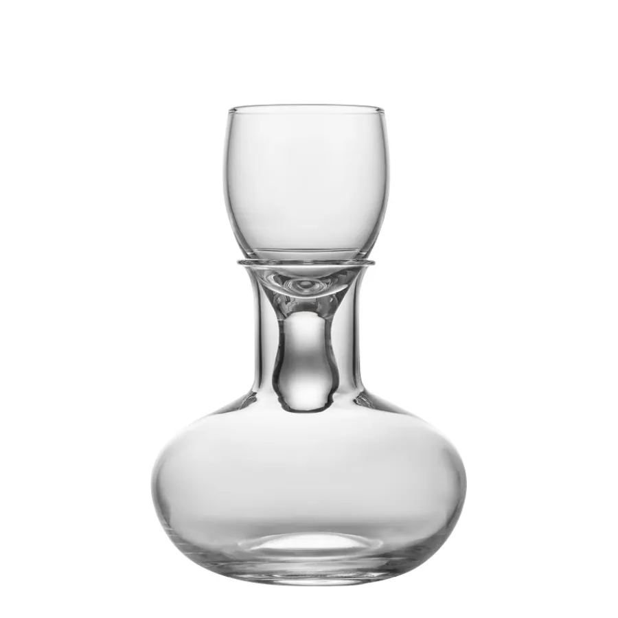 HADELAND GLASSVERK AS Dekanter Og Karafler-GILDE DRAMMEKARAFFEL MED GLASS 4PK Klar