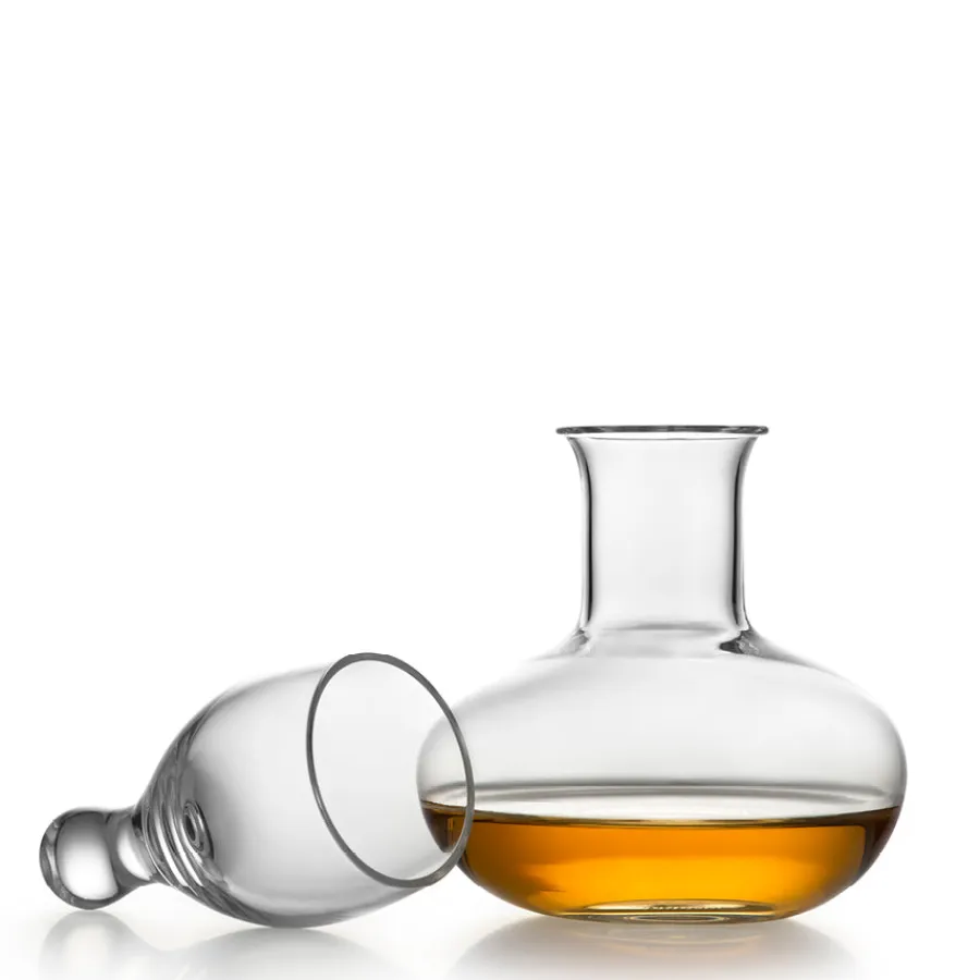HADELAND GLASSVERK AS Dekanter Og Karafler-GILDE DRAMMEKARAFFEL MED GLASS 4PK Klar