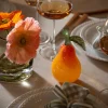 HADELAND GLASSVERK AS Glassfigurer-GLASSPÆRE ORANGE 14 CM