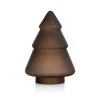 HADELAND GLASSVERK Julepynt-GLASSTRE FROSTET KAKAO 12,7 CM