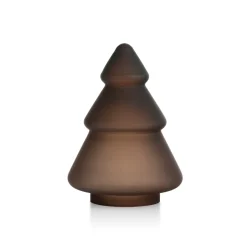 HADELAND GLASSVERK Julepynt-GLASSTRE FROSTET KAKAO 11,5 CM