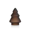 HADELAND GLASSVERK Julepynt-GLASSTRE FROSTET KAKAO 9,8 CM