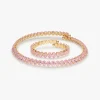 HADELAND GLASSVERK Armbånd|Armbånd-GLIM ARMBÅND ROSA