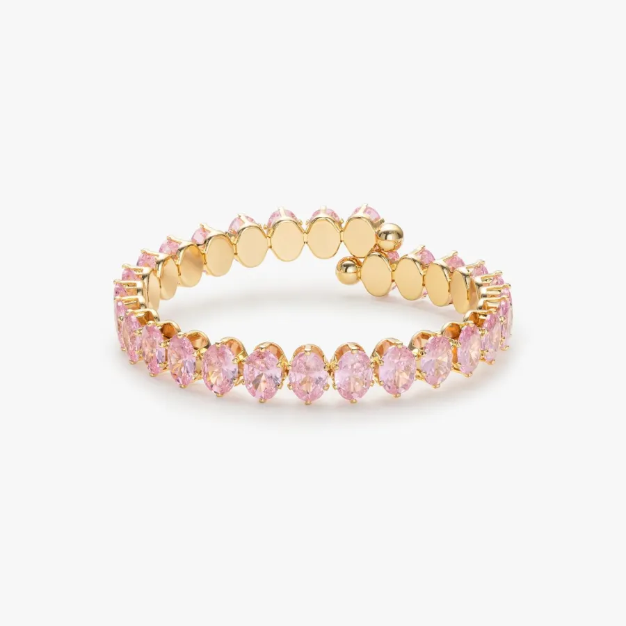 HADELAND GLASSVERK Armbånd|Armbånd-GLIM ARMBÅND ROSA