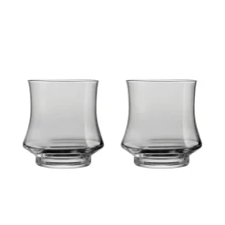 HADELAND GLASSVERK AS Lyslykter Og Lanterner-HANABI LYSLYKT 10 CM 2PK GRÅ Røkgrå