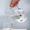 HADELAND GLASSVERK Mugger-JORDBÆR MUGGE 110 CL