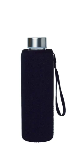 HADELAND GLASSVERK AS Glassflasker-KILDE DRIKKEFLASKE GLASS 0,5L SORT Klar