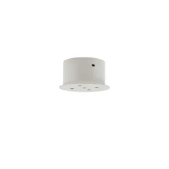 HADELAND GLASSVERK AS Taklamper|Baldakiner-KLYNGE BALDAKIN RUND Ø120MM 5 HULL Hvit