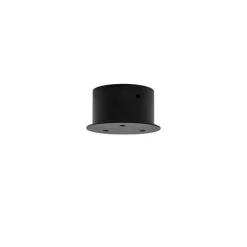HADELAND GLASSVERK AS Taklamper|Baldakiner-KLYNGE BALDAKIN RUND Ø120MM 3 HULL Sort