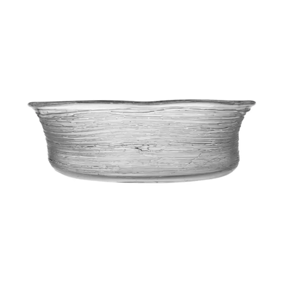 HADELAND GLASSVERK Dekorfat Og -Boller|Kunstglass-KOKONG BOLLE 40 CM Klar