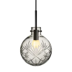HADELAND GLASSVERK AS Taklamper|Krystallkuler-KRYSTALLKULE TAKLAMPE FINN 200MM Klar