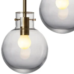 HADELAND GLASSVERK Taklamper|Krystallkuler-KRYSTALLKULE TAKLAMPE GLATT 120MM Klar