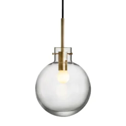 HADELAND GLASSVERK AS Taklamper|Krystallkuler-KRYSTALLKULE TAKLAMPE GLATT 200MM Klar