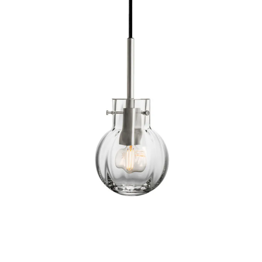 HADELAND GLASSVERK Taklamper|Krystallkuler-KRYSTALLKULE TAKLAMPE OPTIKK 120MM Klar