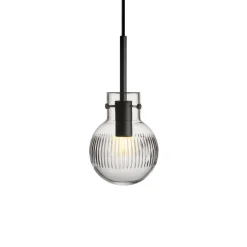 HADELAND GLASSVERK Taklamper|Krystallkuler-KRYSTALLKULE TAKLAMPE SKJÆR 120MM Klar