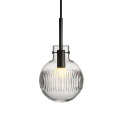 HADELAND GLASSVERK Taklamper|Krystallkuler-KRYSTALLKULE TAKLAMPE SKJÆR 160MM Klar