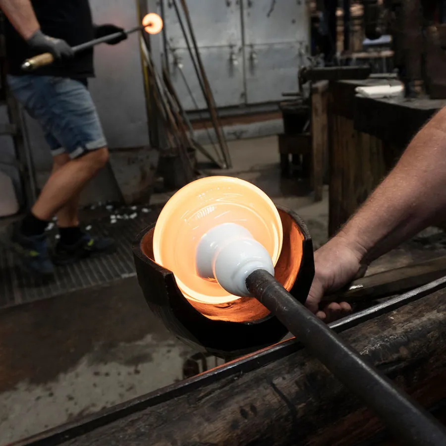 HADELAND GLASSVERK Taklamper|Krystallkuler-KRYSTALLKULE TAKLAMPE SKUMRING 5 STK Flerfarget