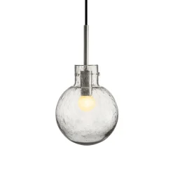 HADELAND GLASSVERK Taklamper|Krystallkuler-KRYSTALLKULE TAKLAMPE SODA 160MM Klar