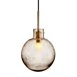 HADELAND GLASSVERK AS Taklamper|Krystallkuler-KRYSTALLKULE TAKLAMPE SODA 200MM Kakao