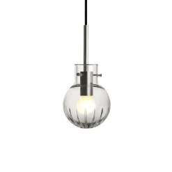 HADELAND GLASSVERK Taklamper|Krystallkuler-KRYSTALLKULE TAKLAMPE STOR STJERNE 120MM Klar